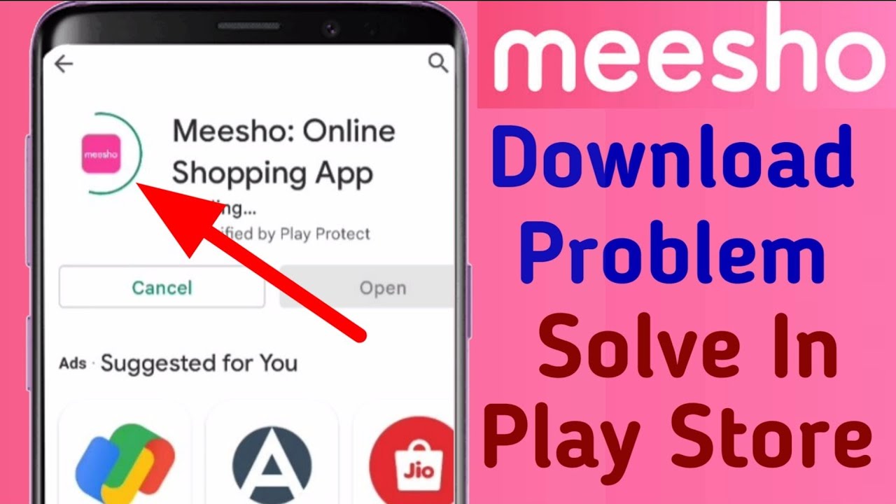 Meesho Download Problem Solve In Google Play Store Install Meesho App