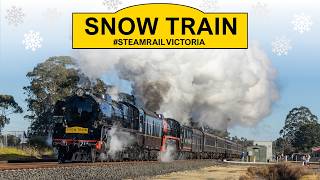 Steam returns to the Snowfields! - SRV's 2026 Snow Train