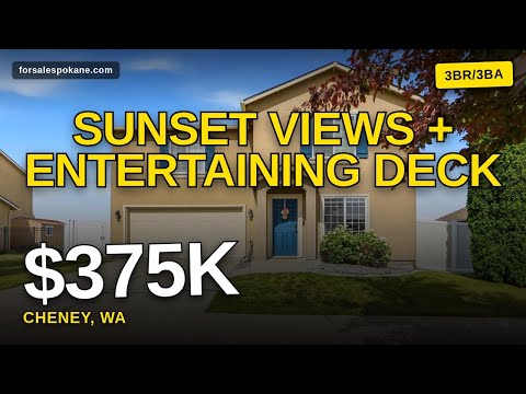 7610 S Dour St, Cheney, WA home video tour