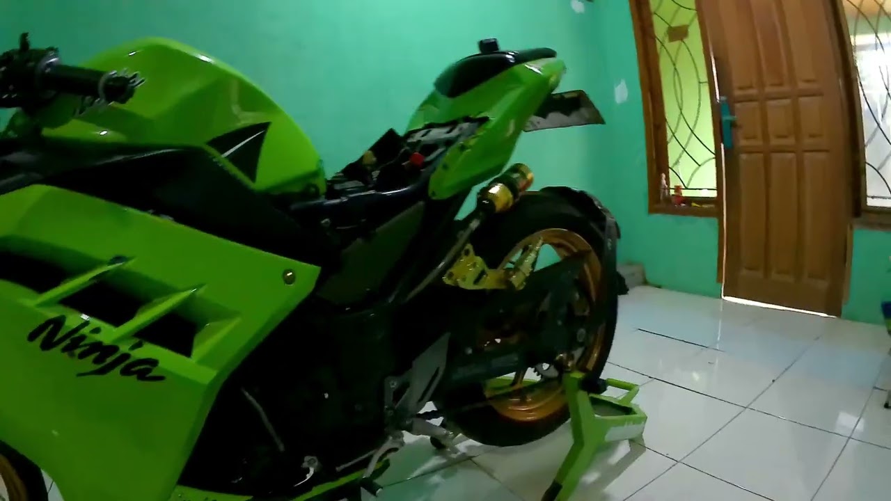 Cara mengganti bendik stater ninja 250 fi pake bendik yamaha byson 100% berhasil