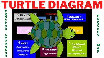 How to Create Turtle Diagram || Turtle Diagram kya hota hai