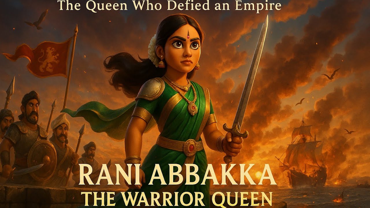 Rani Abakka class 7 English Animation |Poorvi 