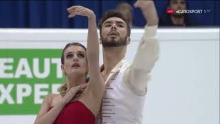 Gabriella Papadakis Guillaume Cizeron - 2016-01-29 - European Championship - Short Dance