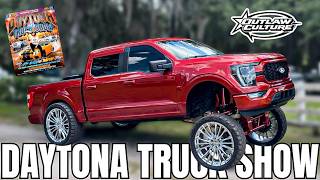 Squatted Trucks Takeover Daytona at Daytona Truck Show!!