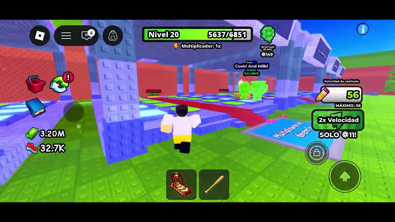 Jugamos a escapa de +1 de velocidad por brairots