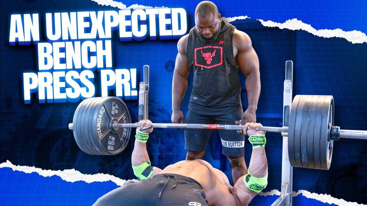 AN UNEXPECTED BENCH PRESS PR! YouTube