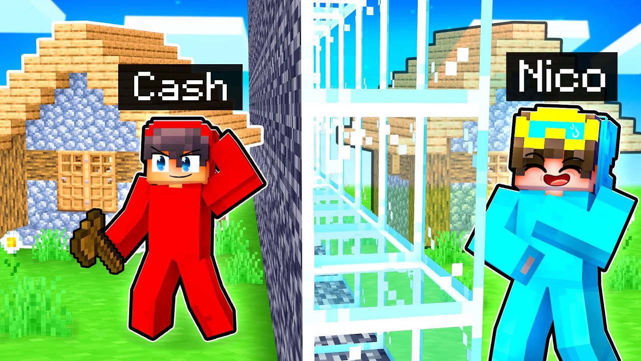 I Cheated with CAMO BLOCKS MOD in a Building Challenge!