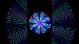 Python || Draw Amazing Graphic Animation using Turtle  #python #shorts