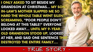 My Son-in-law's Mother Slapped Me At Christmas—then My Grandson Stood Up, Looked At Her