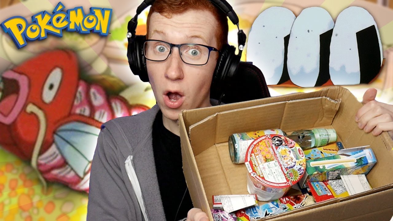 Trying Pokemon SNACKS!
