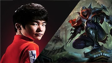 LOL Faker zed montage - Tổng hợp những pha Highlights ZED ảo diệu trong tay Faker