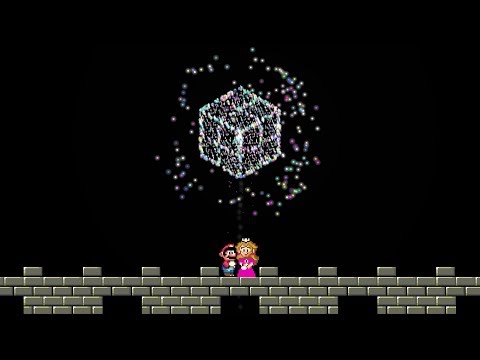 Mario and Peach Fireworks Startup Video | Big Box Cinematix