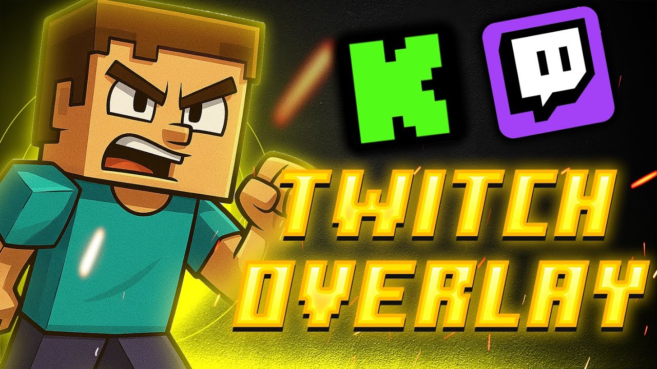 Twitch Overlay Pack for Streamers | CS:GO x Minecraft x Anime Style # ...