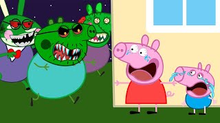 Police vs Zombies !!! PEPPA PIG Zombie Apocalypse ?? | Peppa Pig Funny Animation