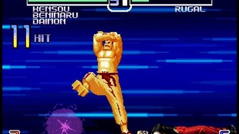 KOF 2002 - Thunder Golden Daimon Vs Rugal BOSS