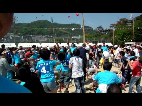 井口四丁目町内会_2011体育祭_玉入れ