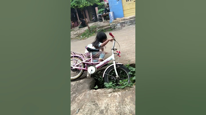 Naik sepeda jatuh di got aduh felisah