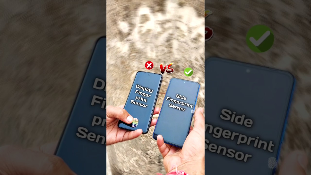 In Display Fingerprint Sensor Vs Side Mounted Fingerprint Sensor 🤯