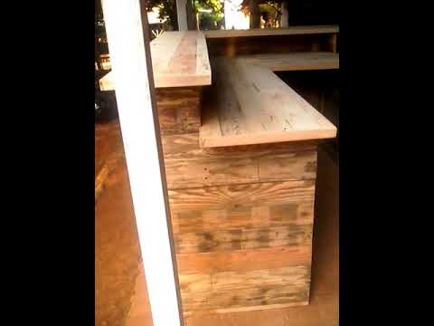 Meja BAR cafe antikan kayu jati  belanda  YouTube