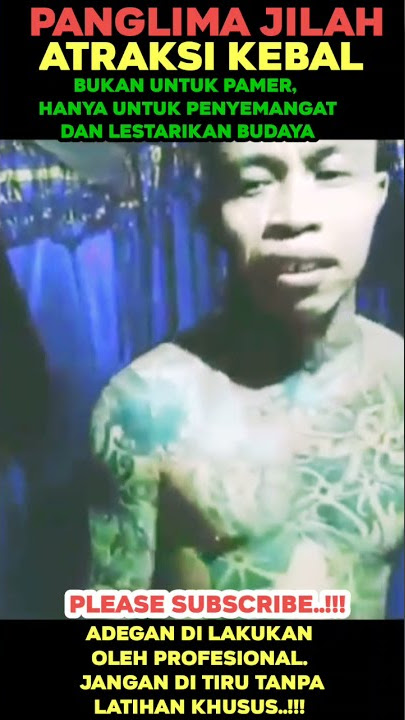 Panglima Jilah kebal senjata #Shorts