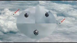 Cube like UFO flying at high altitude captured by Pilot Viva Air
