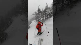 Storm Skiing at Mont Lyall - Chic Chocs