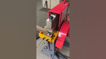 This is the multi-function punching and shearing machine