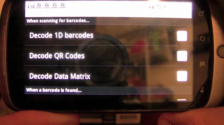 Barcode Scanner Android App Review - AndroidApps.com