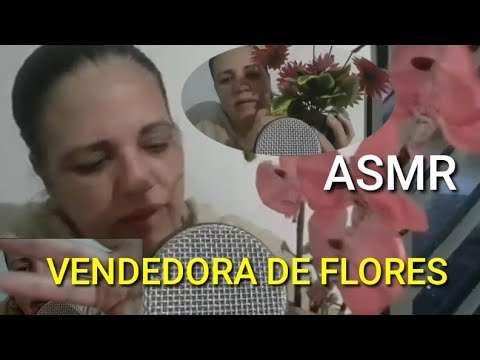 ASMR PORTUGUÊS VENDENDO FLORES