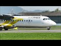 ATR 72-500 Passaredo - VoePass - (PP-PTM) - Pouso e Decolagem em Joinville 20/08/2021