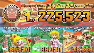 BUENO! | Doctor Tour '24 Week 2 Ranked Cup (225K) | Mario Kart Tour