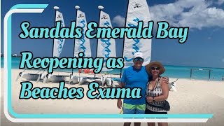 Sandals Emerald Bay will close August 15 and reopen as Beaches Exuma. #bahamas