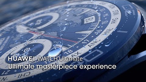 Conquer the great unknown with the #HUAWEIWATCHUltimate