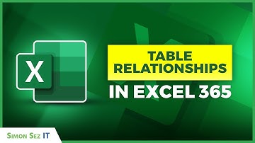 How to Create Relationships Between Tables in Excel 365