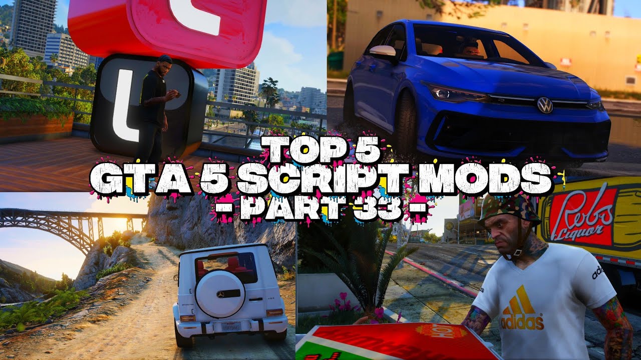 Top 5 Best Script Mods For GTA 5 (2025)| Part 33 | GTA 5 Mods - YouTube