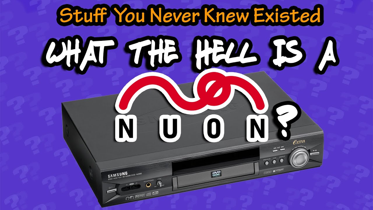 テレビ NUON What The Hell Is a NUON? (Stuff You Never Knew Existed E006) - YouTube