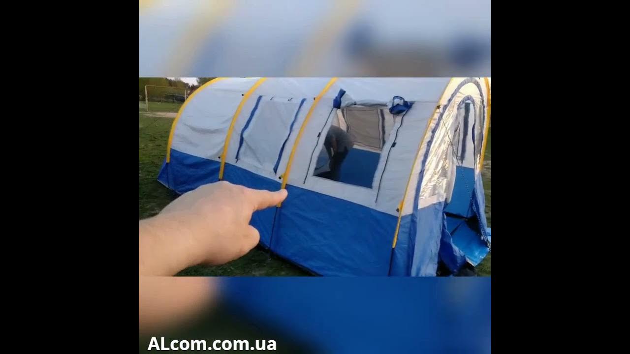 Палатка туннельная Тент Шатёр Lanyu ly-1801 - YouTube