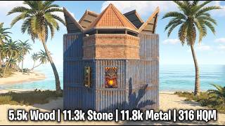 The LOKI - Solo - Cozy - Cheap - Bunker / Rust Base Design