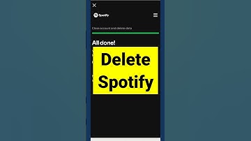 Spotify Delete Account