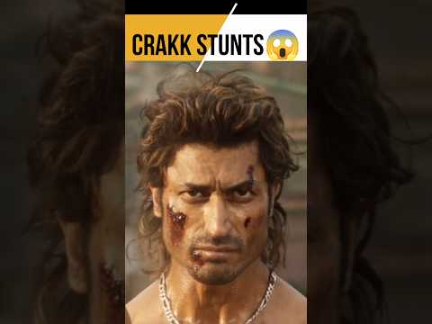 Top 7 Stunts Of Vidyut Jamwal 😱 #shorts #crakk crack movie trailer #trending #viral crakk movie