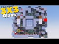 Fastest 3x3 Glass Door in Minecraft Bedrock!