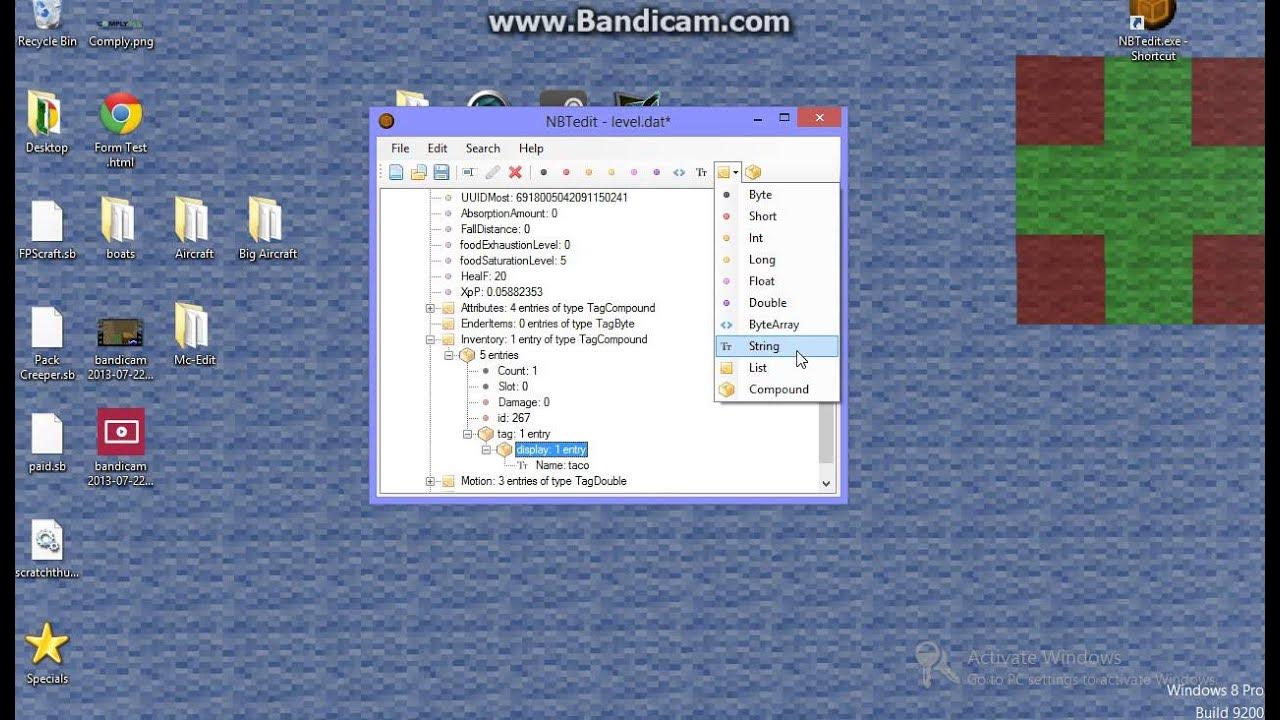 Minecraft How to rename items and their description also with colors! YouTube