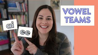 How to Teach Long Vowel Teams in First and Second Grade // long vowel team activities and lessons
