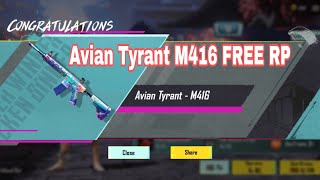 Red Commander Set Opening | A5 Royal Pass | BGMI A5 Rp Crate Opening #BGMI Avian Tyrant M416 FREE RP