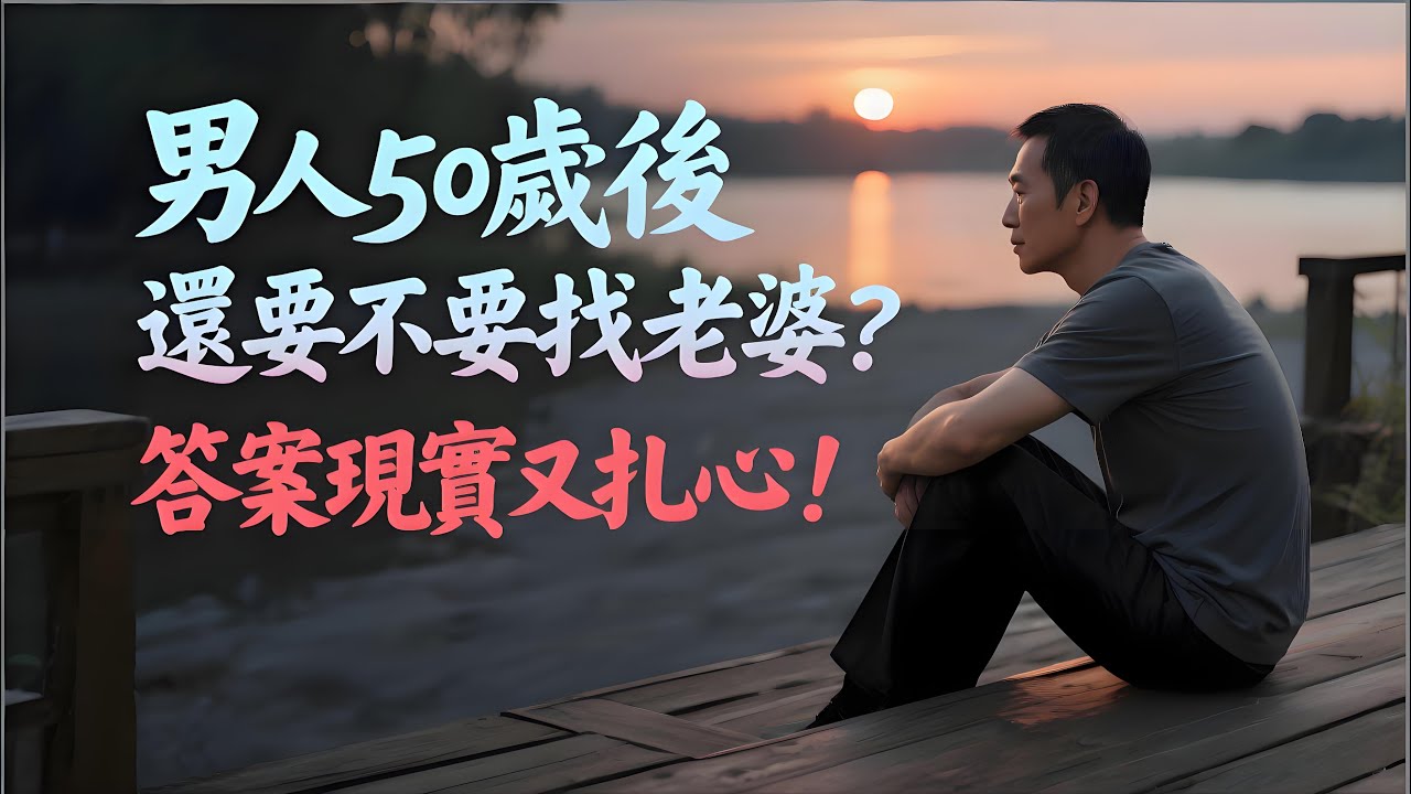 男人50歲後，還要不要找老婆？答案現實又扎心！#中老年生活 #中老年情感 #人生智慧