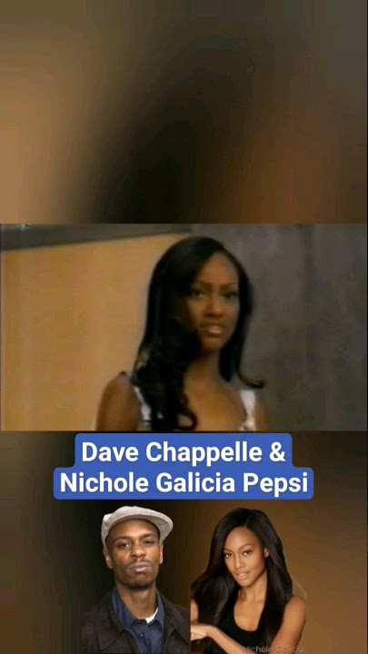 Dave Chappelle & Nichole Galicia Pepsi😋#davechappelle #pepsi #shorts