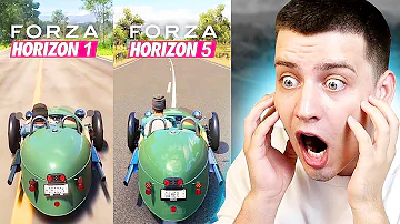 КАК Менялась Forza Horizon... (1-5 часть Форза Хорайзен)
