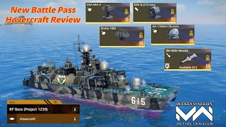 Modern Warships RF Bora (Project 1239) - Next Battle Pass Hovercraft Review 🔥