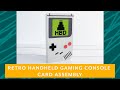 Retro Handheld Gaming Console Card Assembly