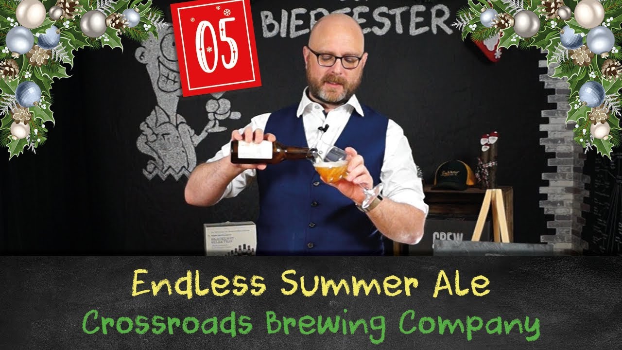 ENDLESS SUMMER ALE - CROSSROADS BREWING COMPANY | Biertest | Adventskalender 2018